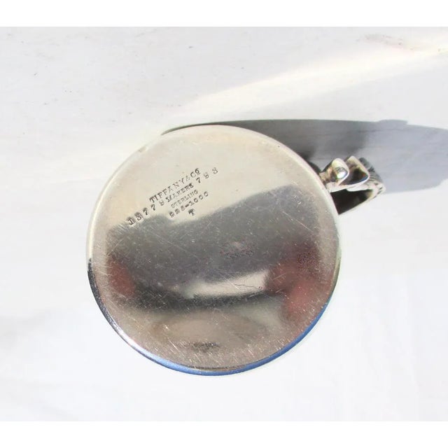 Early 20th Century Tiffany & Co. Sterling Silver Makers Table Cigar Lighter Circa 1900 For Sale - Image 5 of 9