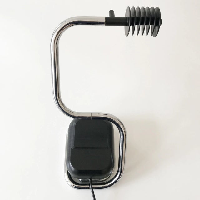 Mid-Century Modern Lucciola Bedside Table Lamp by Fabio Lenci for Guzzini, 1970s For Sale - Image 3 of 16