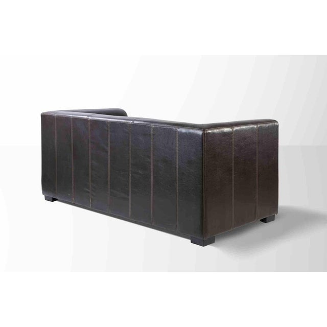 1960s Leather Sofa, Italy, 1960s For Sale - Image 5 of 9