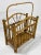 Mid 20th Century Vintage Mid-Century Rattan Magazine Holder For Sale - Image 5 of 9
