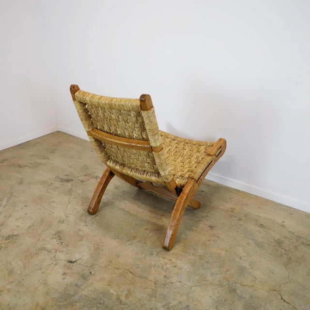 1960s Mexican Folding Chair Attributed to Muebles Toluca For Sale - Image 4 of 5