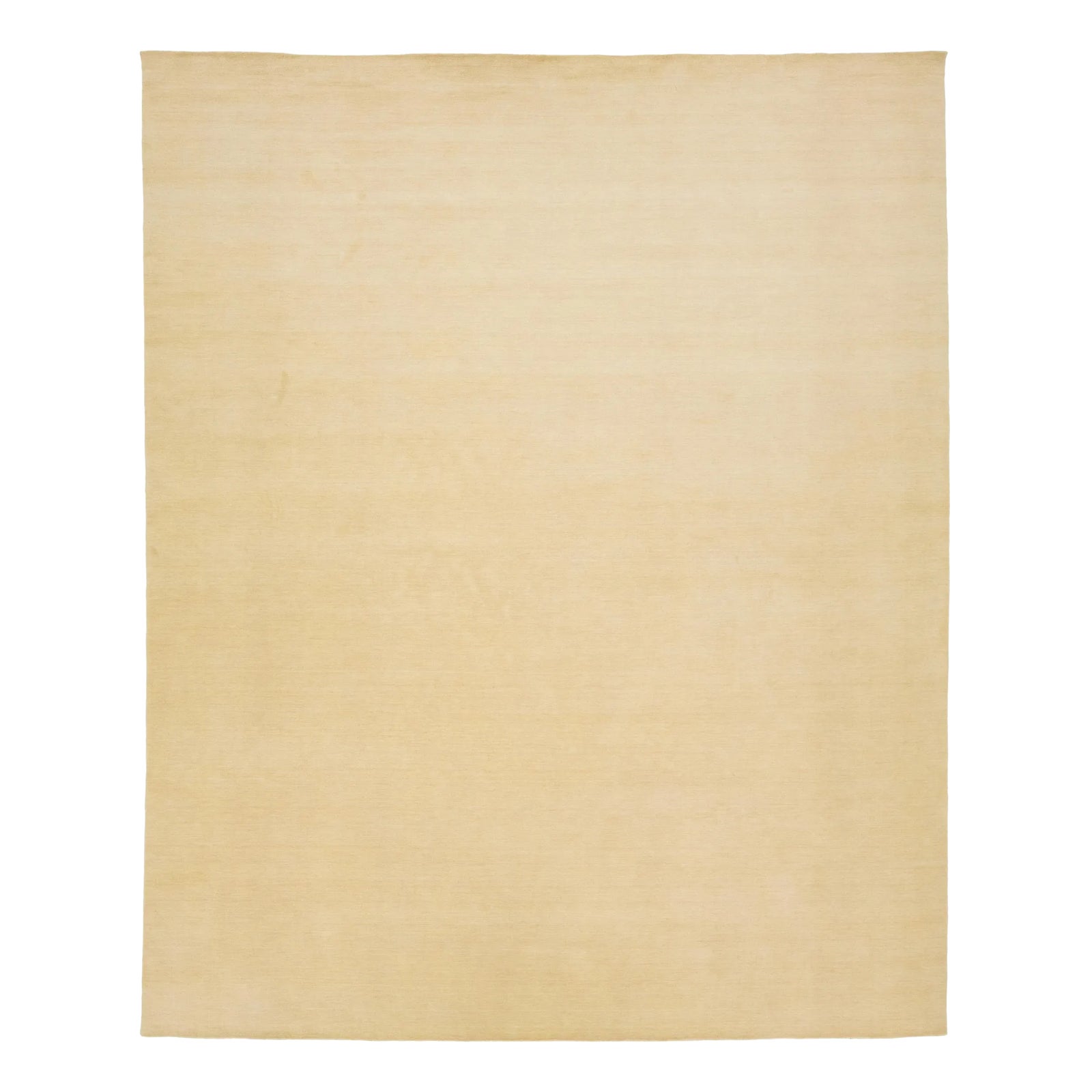 Apadana's Modern Minimalist Gabbeh Wool Rug in Beige | Chairish