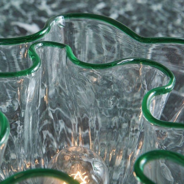 Glass 1968 Murano Glass Galea Lamps by Adalberto Dal Lago for Vistosi For Sale - Image 7 of 12