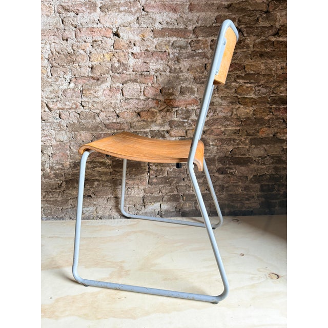 This early-2000s ikea kristian chair was designed by eva lilja löwenhielm and combines a formed beech plywood seat and...