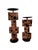 Wood R & Y Augousti Bamboo Candle Holder Pricket, Pair For Sale - Image 7 of 8