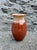 Hand-Thrown Studio Ceramic Vase with Beige Flow Glaze on Reddish-Brown Glossy Glaze, Germany, 1960s For Sale - Image 10 of 15
