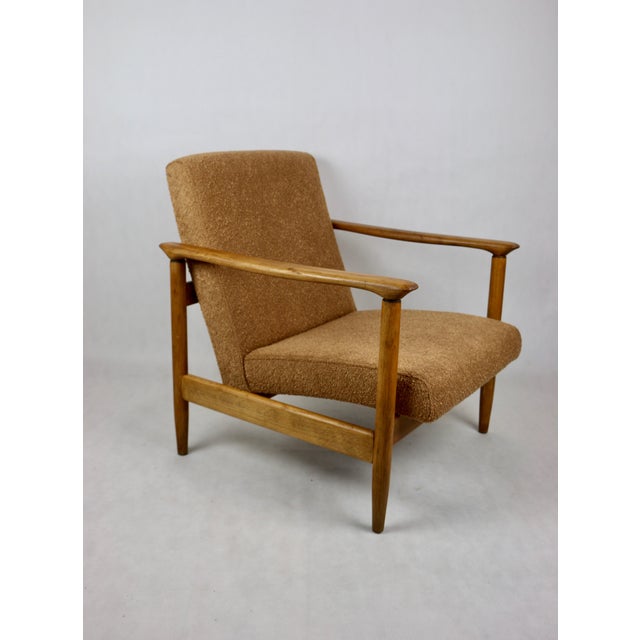 Orange Gold GFM-142 Armchair by Edmund Homa, 1970s For Sale - Image 11 of 11