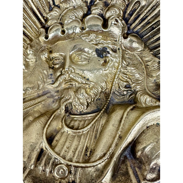 Metal Vintage Brass Catchall/Ashtray For Sale - Image 7 of 8