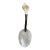 Mid-20th Century Coastal Mother of Pearl & Whelk Shell Caviar Spoon - Ornate Handle For Sale