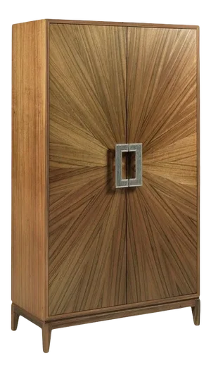 Solomon Bar Cabinet in Brown
