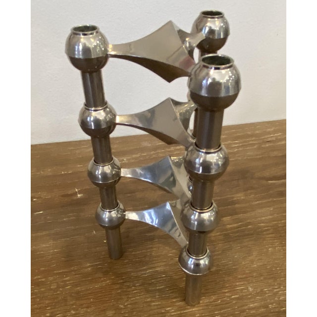 Vintage Modular S22 Candleholders, 1970, Set of 4 For Sale - Image 4 of 18