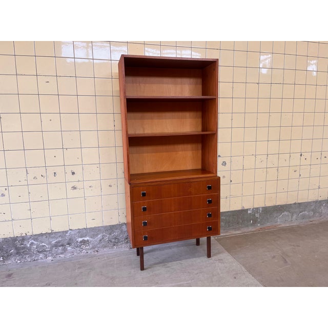 Vintage Bookcase by Combineurop, 1960s, in Very Good conditions. Designed 1960 to 1969 I have official proof of...