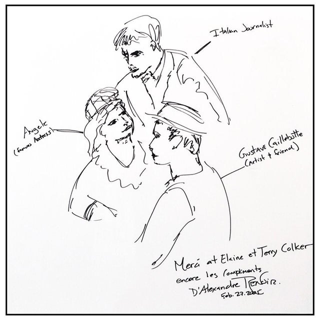 2000 - 2009 Les Trois Amis, Alexandre Renoir For Sale - Image 5 of 6