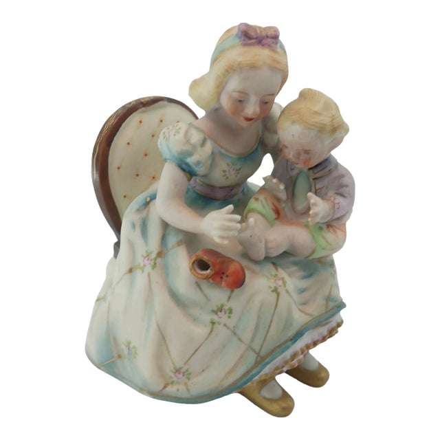 Vintage Shufford China Hand Painted Porcelain Figurine, Japan For Sale