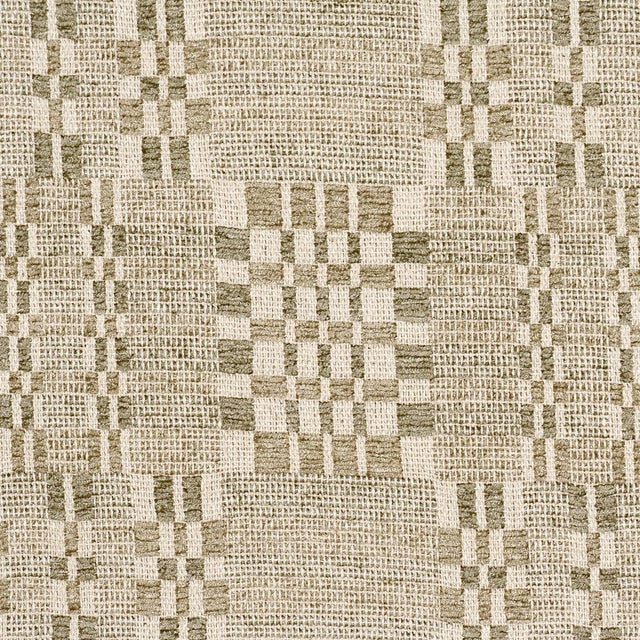 Traditional Sample - Schumacher Brimfield Fabric In Almond Dust For Sale - Image 3 of 5