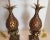 1970s Mid-Century Tole Pineapple Lamps - a Pair For Sale - Image 5 of 13