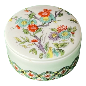 1960s Porcelaine De Paris Trinket Box