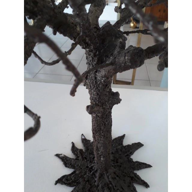 Anonymous, Brutalist Tree Sculpture, 1980s, Iron For Sale - Image 9 of 10