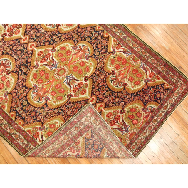 A colorful formal fine quality connoisseur level Persian Malayer rug. Rugs this quality type can be used as great wall...