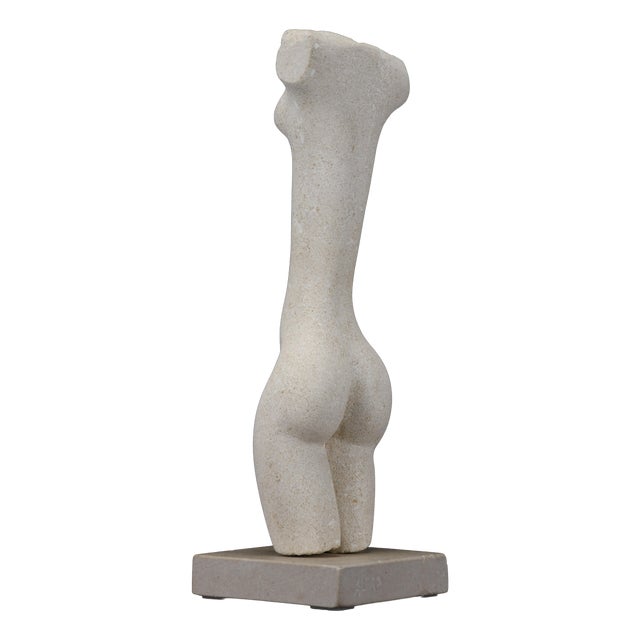 Cabiddu Alberto, Little Idol, Abstracted Nude Figure, 1996, Stone For Sale