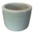 19th Century Chinese Celadon Porcelain Brush Pot or Cachepot Planter For Sale