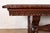 R. J. Horner Style Antique Italian Renaissance Carved Walnut Desk or Library Table With Lion Paw Feet, Circa 1890s For Sale In South Bend - Image 6 of 11