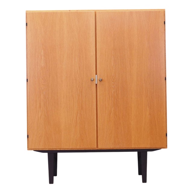 Danish Ash Wardrobe, 1970s For Sale