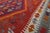 1970s Vintage Turkish Handmade Wool Cotton Red Runner Rug For Sale In San Francisco - Image 6 of 11
