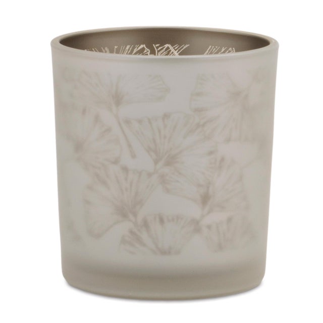 Kenneth Ludwig Chicago Frosted Glass Votive Holders (Set of 3) For Sale - Image 4 of 6