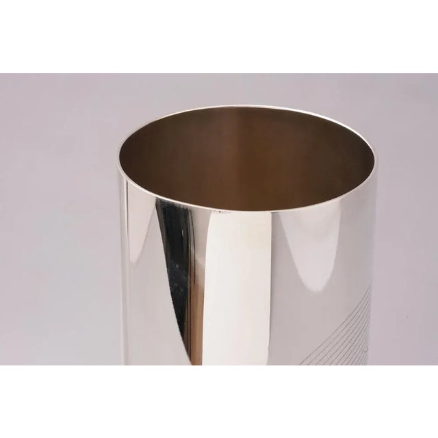 Silver Chaîne d'Ancre Vases from Hermès Paris, Set of 2 For Sale - Image 8 of 13