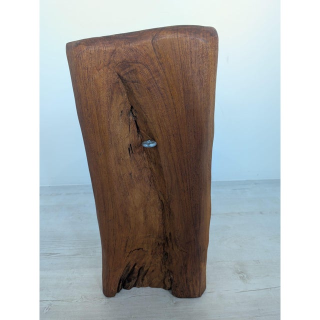African Wooden Sculpture, 1980s, Wood For Sale - Image 6 of 10