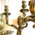 Pair 19th Century French Rococo Revival Gilt Bronze Five-Light Wall Sconces For Sale - Image 10 of 11