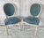 Early 20th Century French Louis XVI Style Painted and Upholstered Dining Chairs Set of Eight For Sale - Image 5 of 10