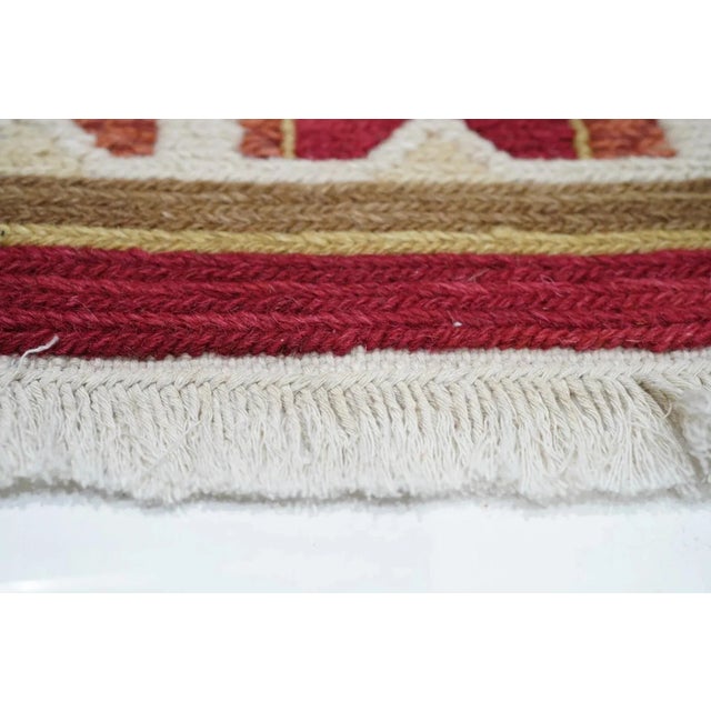 Textile Sumak Rug 4' X 5'11'' For Sale - Image 7 of 12