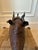1980s Vintage Brutalist Metal Winged Pig Garden Sculpture For Sale - Image 5 of 13