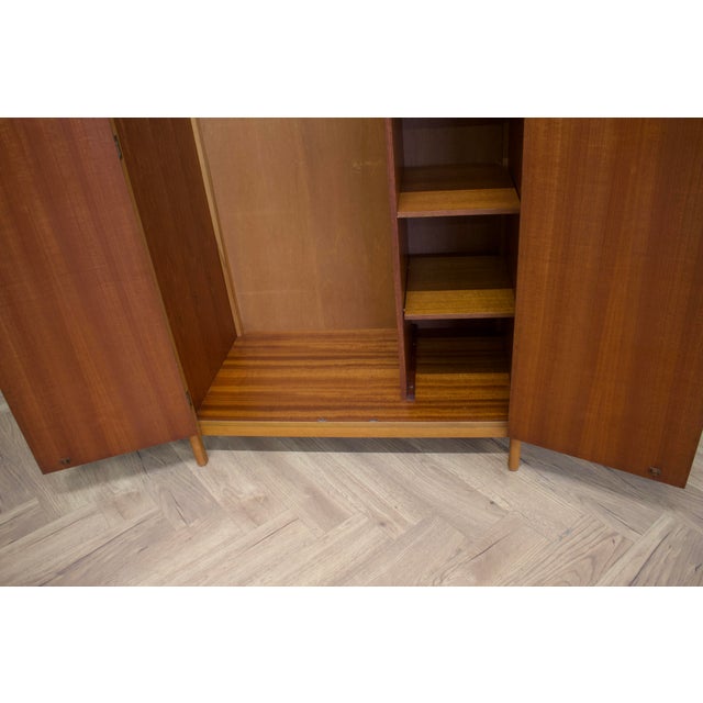 Mid-Century Teak Wardrobe, 1960s For Sale - Image 9 of 10
