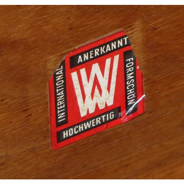 Convertible Bar Cart in Teak and Resopal by Hans Gugelot for Wiener Werkstätte, 1960s For Sale - Image 14 of 15