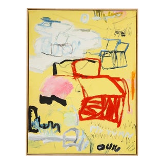 Thai Mainhard "My Turn" Acrylic on Canvas For Sale