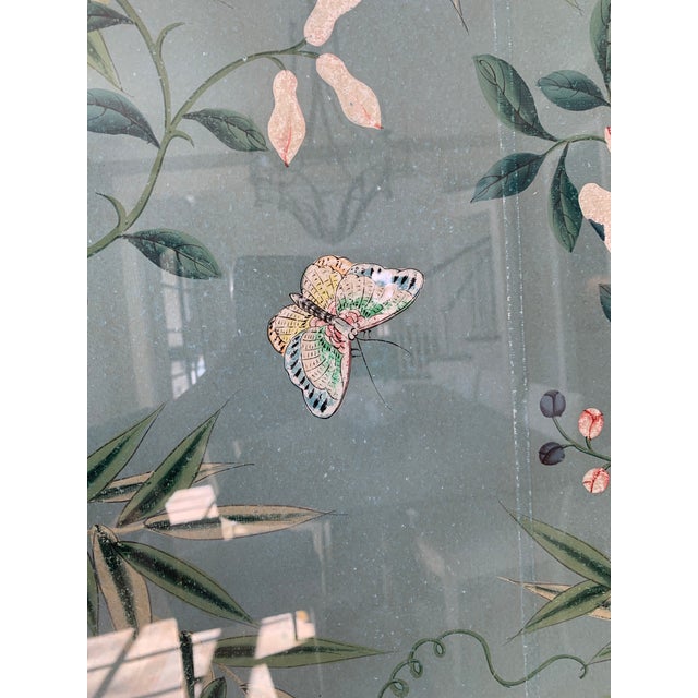 Framed Gracie Wallpaper Panel | Chairish