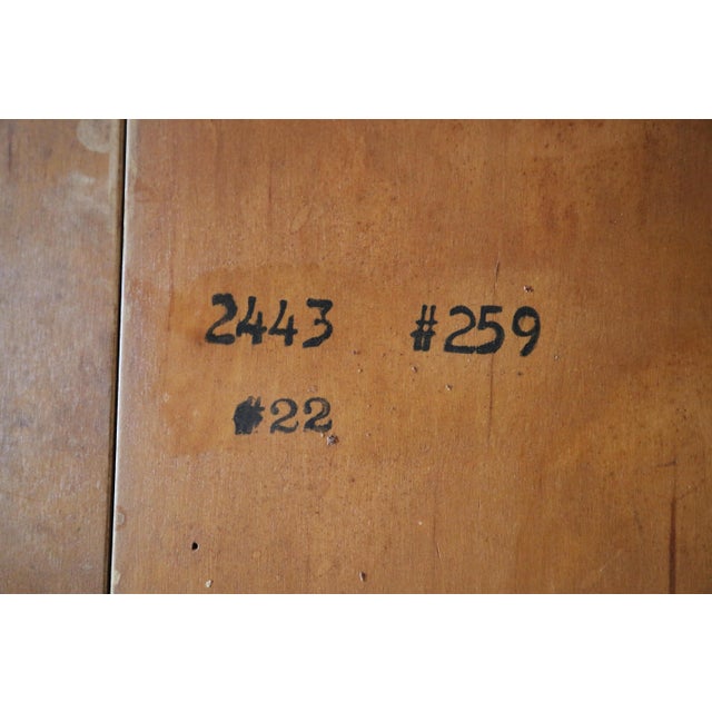 Paul Frankl Cork & Mahogany Dining Table for Johnson Furniture Company Model 2443 For Sale - Image 10 of 12