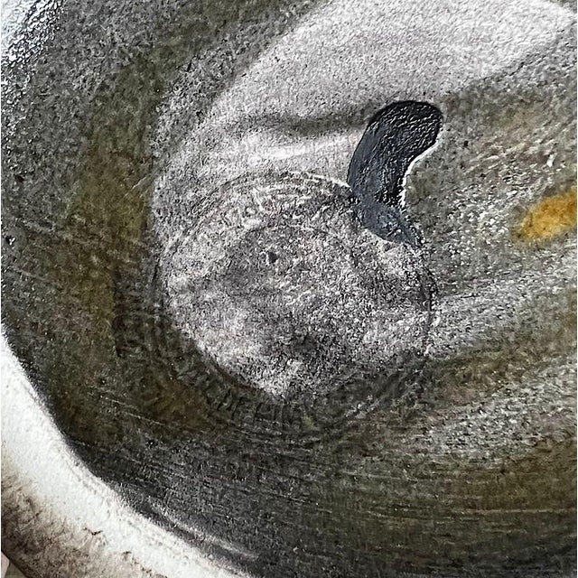 Blue Antique Belgian Majolica Pitcher from Nimy-Les-Mons, 1851 For Sale - Image 8 of 9