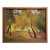Autumn Trees, Mid Century Fall Landscape With Orange & Earthtones by Jon Blanchette For Sale