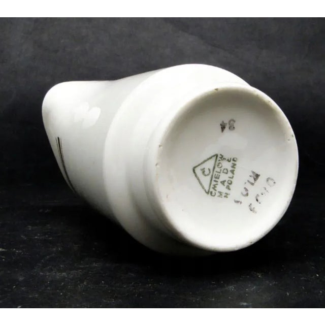 Postmodern Polish Milk Jug by Ćmielów Pottery, 1960s, in Good conditions. Designed 1960 to 1969 This piece has an...