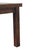 Brown Extendable Mango Wood Dining Table in California Walnut For Sale - Image 8 of 8