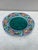 19th Century French Majolica Flowers Plate.