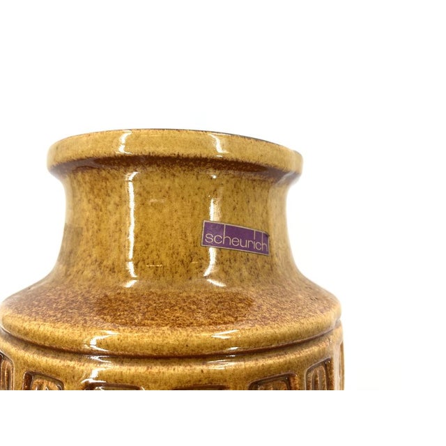 1960s Vintage Ceramic Vase from Scheurich Keramik, 1960s For Sale - Image 5 of 9