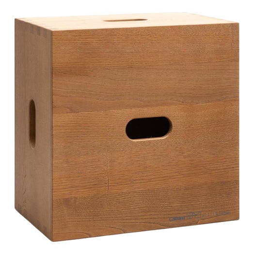 Cabanon Wood LC14 Stool by Le Corbusier for Cassina, Italy For Sale
