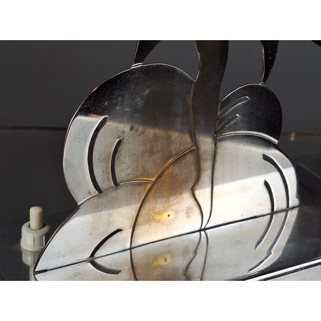 1930s Art Deco Dancer Lamp from LW Paris, 1930s For Sale - Image 5 of 8
