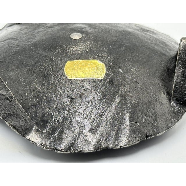 1970s German Brutalist Candleholder from GK Bigt Kunsthandwerk, 1970s For Sale - Image 5 of 9