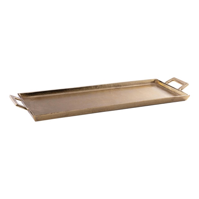 La Réserve Aluminum Tray, 16" x 9" For Sale